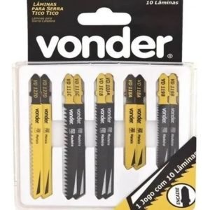 Jogo de Lamina de Serra Tico-Tico - VONDER