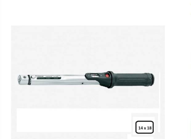 TORQUÍMETRO DE ESTALO TORCOFIX SE ENC. 14 X 18 - 60 A 300 NM (45-220 LBF.PÉ) - 4300-01 – GEDORE