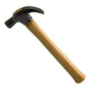 MARTELO UNHA 27 MM CABO DE MADEIRA TENACE