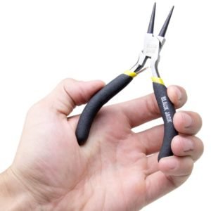 MINI ALICATE BICO REDONDO 4.5 COM MOLA