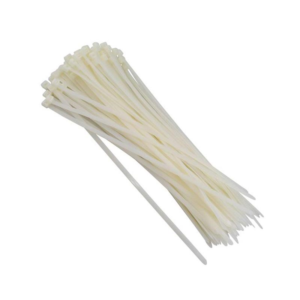 ABRAÇADEIRA NYLON BRANCA 3,5 X 140 - 100 PÇ