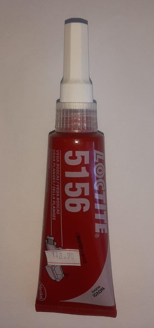 ADESIVO ANAERÓBICO VEDA ROSCA, VEDA FLANGE 50 GR - LOCTITE 5156