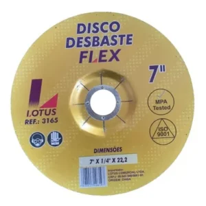 DISCO DE DESBASTE 7" X 1/4" X 22.2 - LOTUS