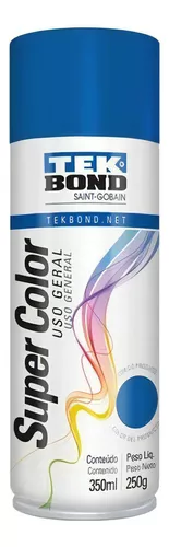 TINTA AEROSSOL AZUL USO GERAL 350ML/250G - TEKBOND 23081006900