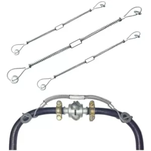 CABO DE SEGURANCA - CS - 1/8 - 400  - ACO CARBONO - NAO ELETRICO